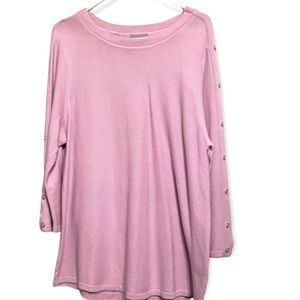 Joseph A Sweater 3/4 Sleeves